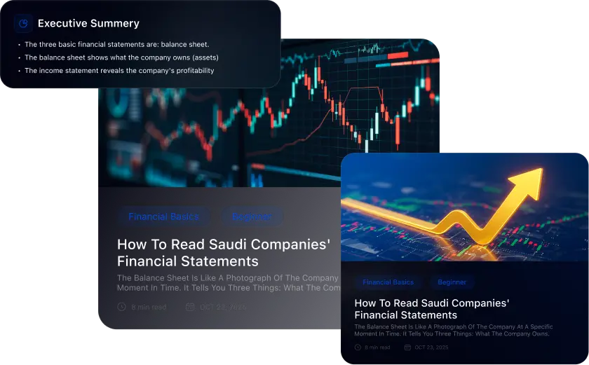 How To Read Saudi Companies' Financial Statements